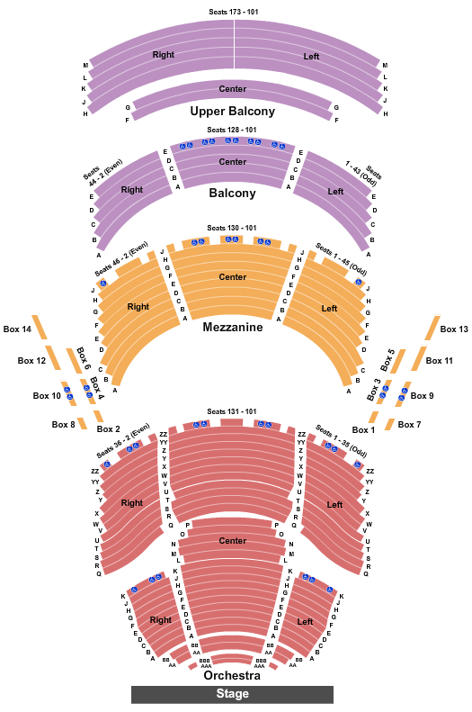Dr. Phillips Center Buena Vista Social Club Seating Chart